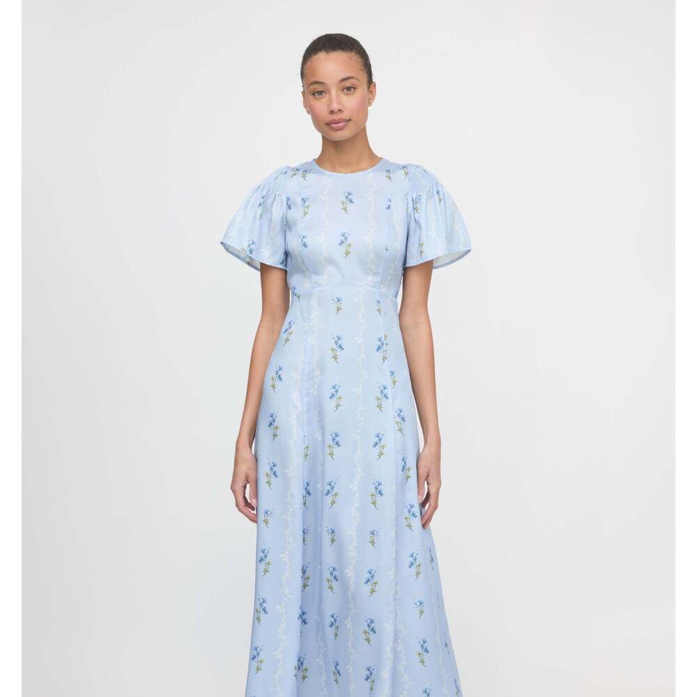 Hill House Home The Dominique Dress - Bluebell Waltz Size XLBluebell Waltz / XL - Picture 3 of 3